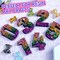 Holographic Chunky Glitter - 15 Colors Craft Glitter for Resin, Nail, Body & Jewelry Arts - With 5 Mixing Spoons